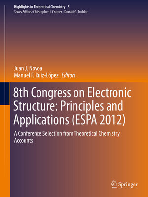 cover image of 8th Congress on Electronic Structure